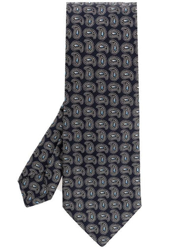 Etro Patterned Silk Tie, Men's, Multicolour - ETRO - BALAAN 1