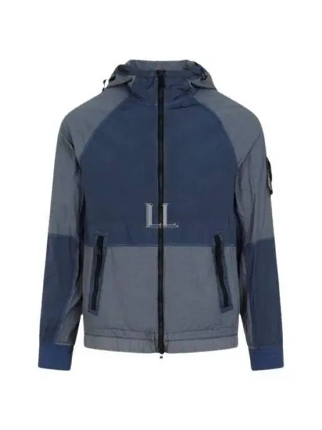 Nylon Metal Windbreaker Blue - STONE ISLAND - BALAAN 2