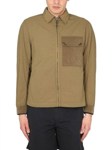 Pocket Zip-Up Mid Layer Jacket Khaki - TEN C - BALAAN 1