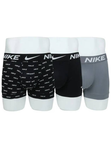 Boxer men s briefs underwear dry fit draws 3 piece set KE1156 9SC - NIKE - BALAAN 1