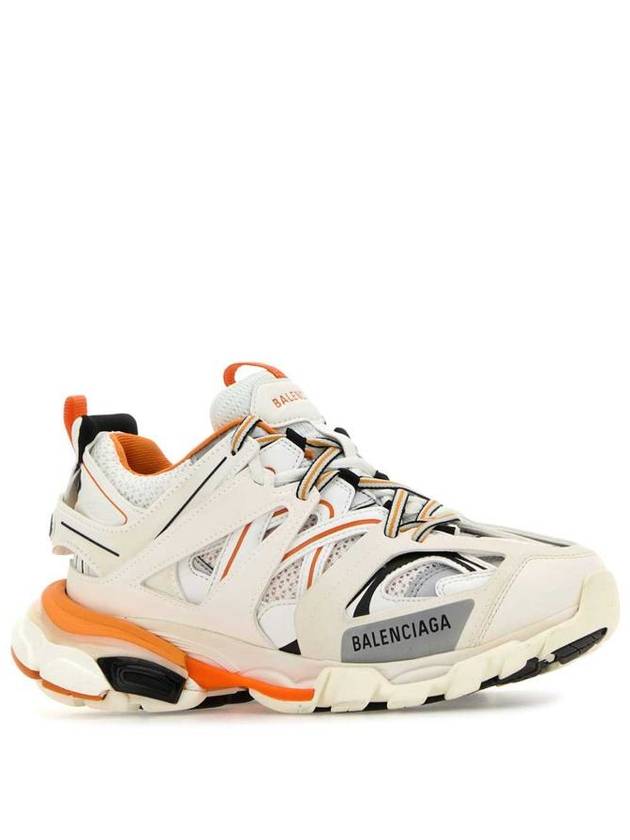 Track Trainer Low Top Sneakers White Orange - BALENCIAGA - BALAAN 3