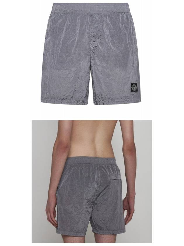 Nylon Metal Swimming Trunk Shorts Grey - STONE ISLAND - BALAAN 5