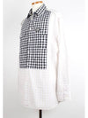 Gingham detail long sleeve shirt XL - BURBERRY - BALAAN 2