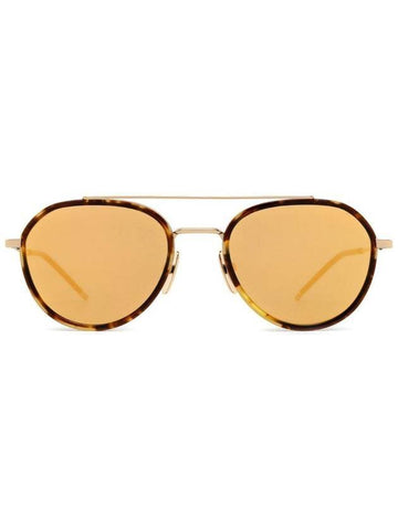 Sunglasses UES801A G0003 215 MED BROWN - THOM BROWNE - BALAAN 1