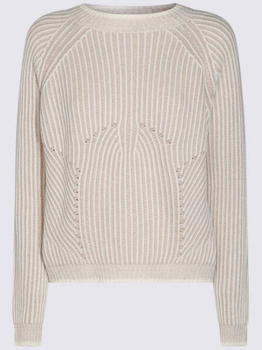 Cruciani Beige Wool Knitwear - CRUCIANI - BALAAN 1