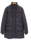 Men's Cashmere Padded Jacket Navy FAM91271 W023 - LORO PIANA - BALAAN 1