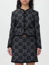 GG Tweed Jacket Grey - GUCCI - BALAAN 2