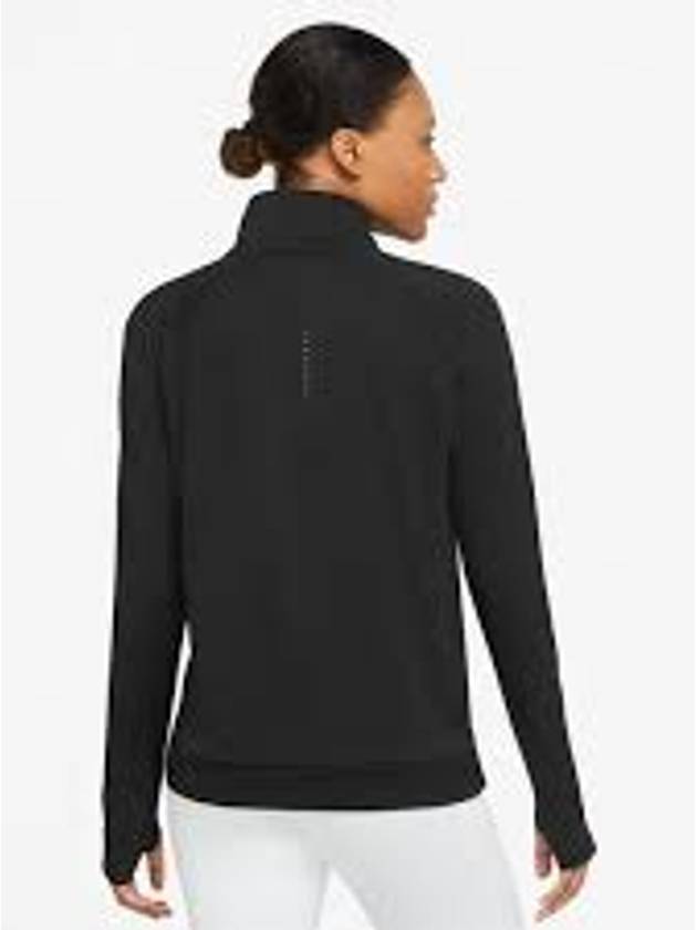 Women's Dry Fit Swoosh Run Long Sleeve T-Shirt Black - NIKE - BALAAN 3