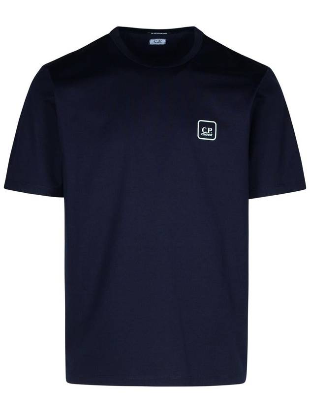 C.P. Company Blue Cotton T-Shirt - CP COMPANY - BALAAN 1