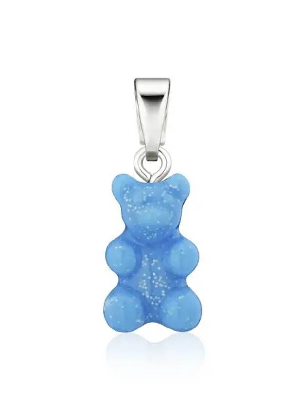 Nostalgia Bear Pendant Classic Lagoon Silver Women s Charm - CRYSTAL HAZE - BALAAN 2