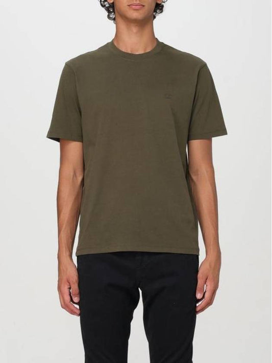 CP Company Short Sleeve T Shirt 17CMTS030A005100W 683 Green - CP COMPANY - BALAAN 1