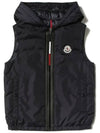 Kids Logo Patch Hooded Vest 1A000 10 68352 742 - MONCLER - BALAAN 2