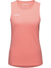 Women's Selun FL Tank Sleeveless Pink - MAMMUT - BALAAN 2