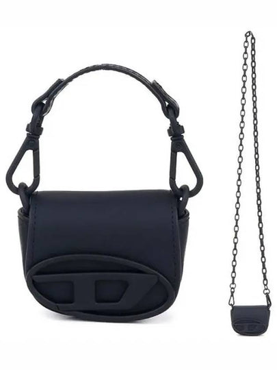 1DR XXS Chain Iconic Micro Cross Bag Black - DIESEL - BALAAN 2