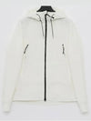 Shell R Goggle Hooded Jacket White - CP COMPANY - BALAAN 3