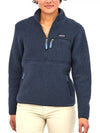 Women's Retro File Marsupial Anorak Jacket Navy - PATAGONIA - BALAAN 3