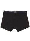 Men's Low Rise Logo Cotton Blend Briefs 3 Pack Black - PAUL SMITH - BALAAN 4