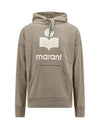 Miley Logo Hoodie Khaki - ISABEL MARANT - BALAAN 2