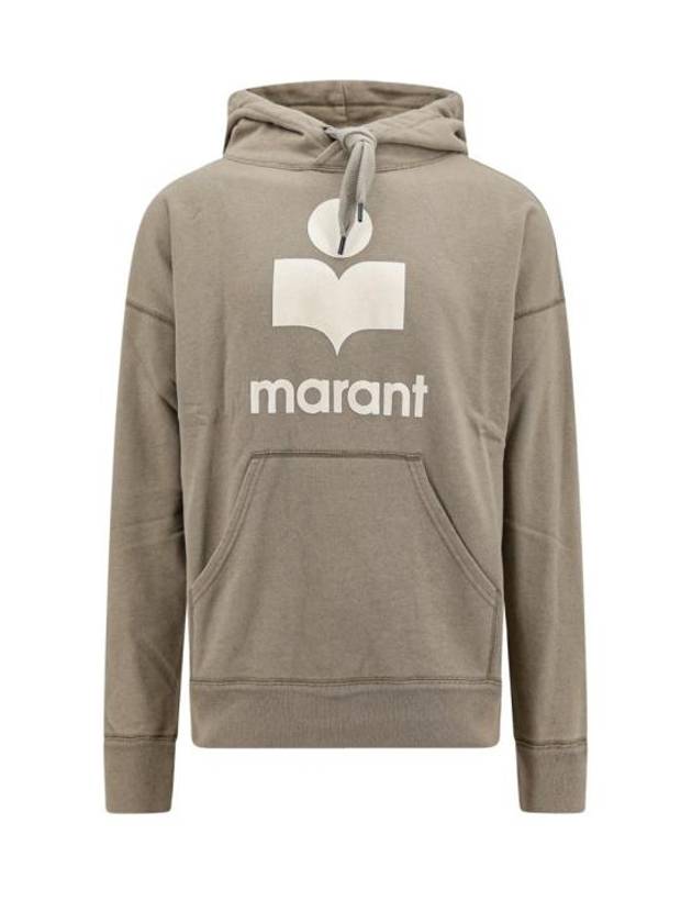 Miley Logo Hoodie Khaki - ISABEL MARANT - BALAAN 2