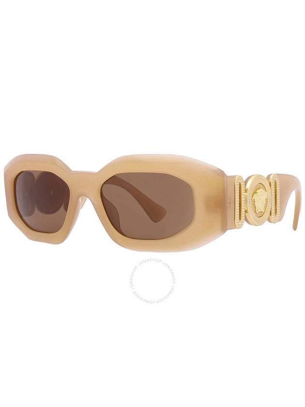 Versace Brown Irregular Men's Sunglasses VE4425U 546773 54 - VERSACE - BALAAN 2