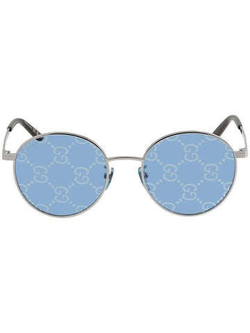 Eyewear Mirror Logo Sunglasses Silver - GUCCI - BALAAN 1