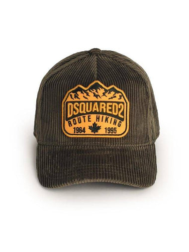 DSQUARED2 Green Cotton Cap - DSQUARED2 - BALAAN 1