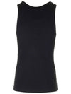 Baby Fox Cotton Sleeveless Black - MAISON KITSUNE - BALAAN 4