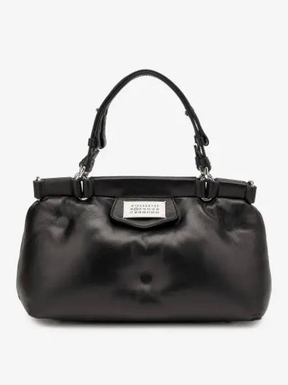 Small Glam Slam Leather Tote Bag Black - MAISON MARGIELA - BALAAN 2