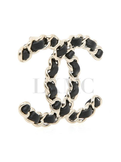 CC chain brooch black gold pendant A96202 - CHANEL - BALAAN 2