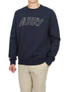 Men's brushed sweatshirt SWIM 408B BLUE - AUTRY - BALAAN 4