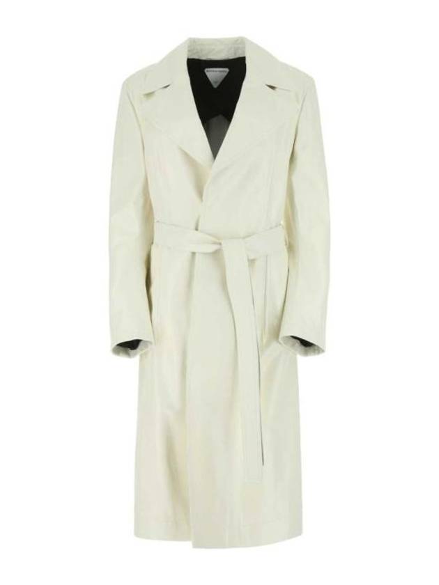 Lamb Leather Single Coat Ivory - BOTTEGA VENETA - BALAAN 2