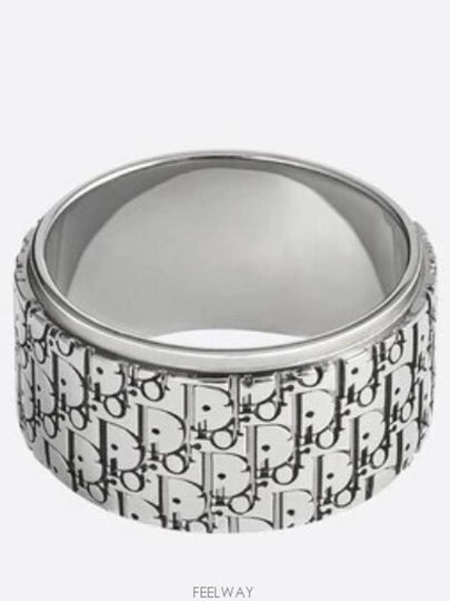 Oblique Ring Silver - DIOR - BALAAN 2