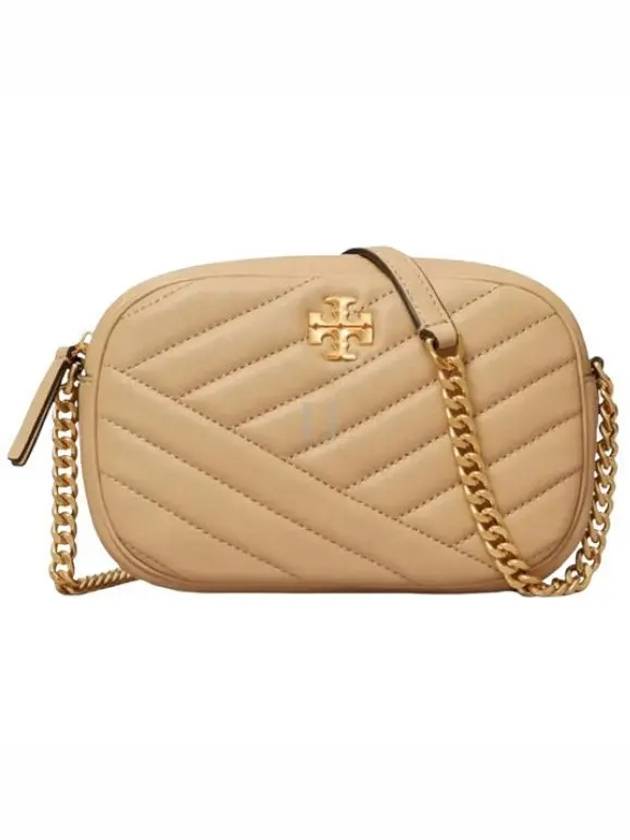 Chevron Kira Small Camera Cross Bag Desert Dune - TORY BURCH - BALAAN 2