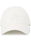 Star Papyrus Demos Ball Cap White - GOLDEN GOOSE - BALAAN 3