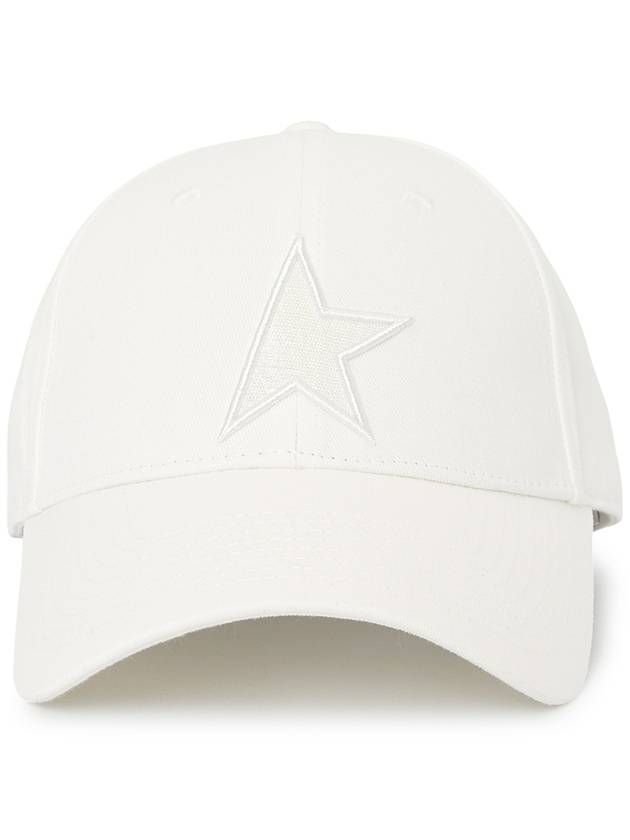 Star Papyrus Demos Ball Cap White - GOLDEN GOOSE - BALAAN 3