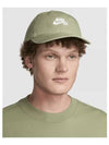 SB Club Unstructured Skateboarding Ball Cap Olive Green - NIKE - BALAAN 2