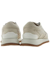 Women's Suede Low Top Sneakers Beige - BRUNELLO CUCINELLI - BALAAN.