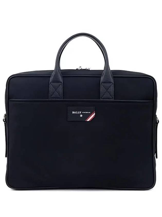 Faldy Nylon Brief Case Black - BALLY - BALAAN 2