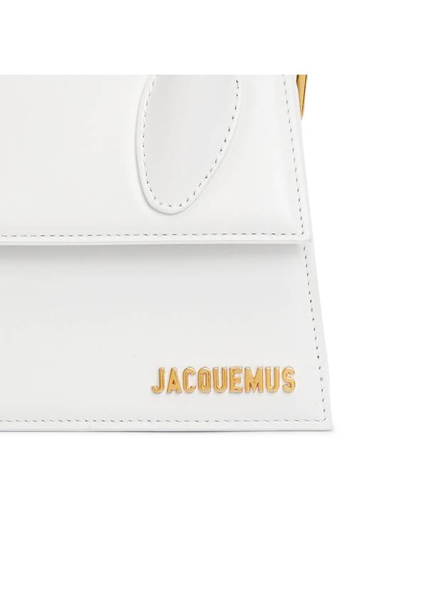 Le Chiquito Moyen Medium Leather Tote Bag White - JACQUEMUS - BALAAN 9