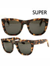 Eyewear Leopard Print Plastic Sunglasses Brown Black - RETROSUPERFUTURE - BALAAN 3