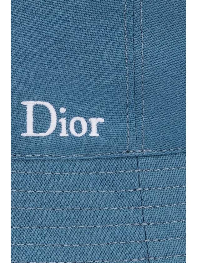 Reversible Oblique Bucket Hat Blue - DIOR - BALAAN 9