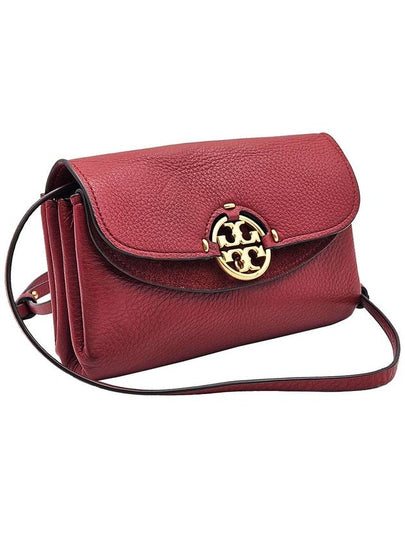 Tory Burch Red Logo Miller Crossbody Bag - TORY BURCH - BALAAN 2