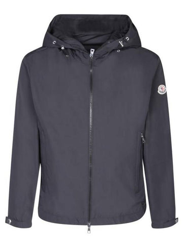 Traversier Hooded Jacket Black - MONCLER - BALAAN 1