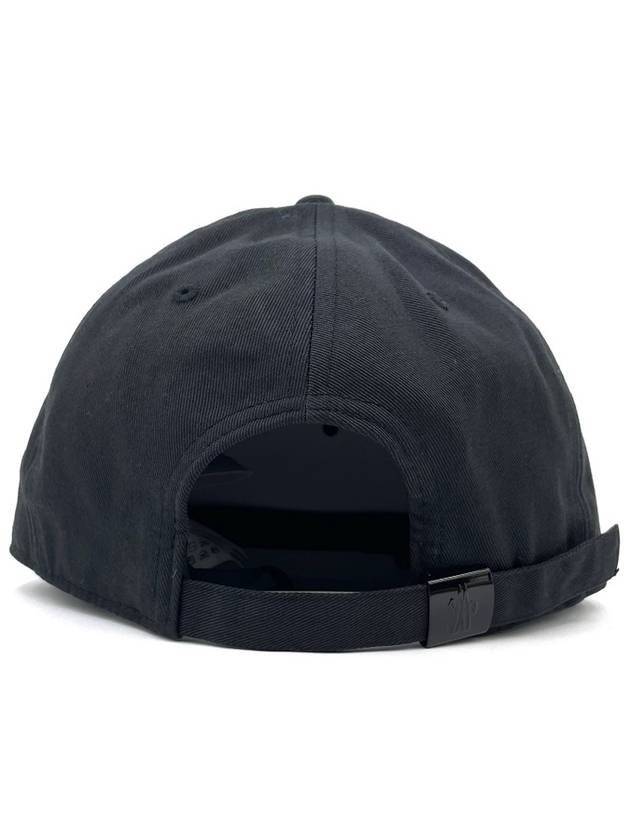 Logo Patch Ball Cap Black - MONCLER - BALAAN 5