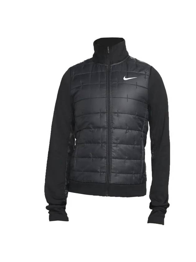 Therma Fit Running Padding Zip-up Jacket Black - NIKE - BALAAN 1