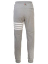 Men's Classic Loopback Engineered 4-Bar Sweatpants Light Grey - THOM BROWNE - BALAAN 4