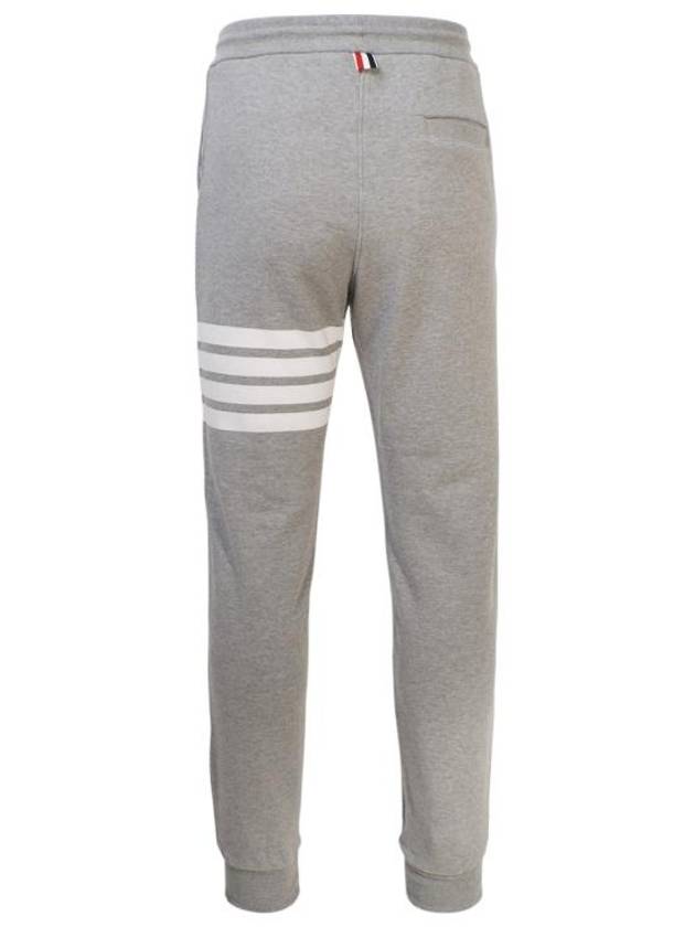 Men's Classic Loopback Engineered 4-Bar Sweatpants Light Grey - THOM BROWNE - BALAAN 4