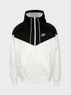 Sportswear Windrunner Hoodie Track Jacket Black White - NIKE - BALAAN 3