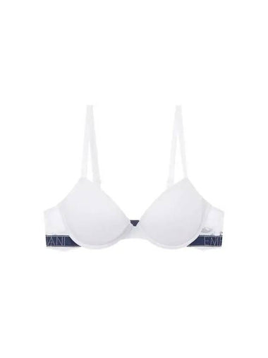 UNDERWEAR Women s Thin Logo Band Remove Viscose Push up Bra White 270110 - EMPORIO ARMANI - BALAAN 1