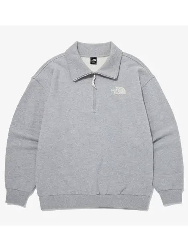 The North Face NM5MQ04C Essential Half Zip Sweatshirt - THE NORTH FACE - BALAAN 1